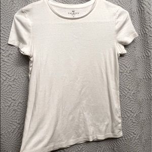 Talbots white tee